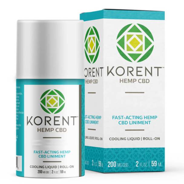 CBD Cream Korent Hemp - CBD Topical - Cooling Roll-On Stick - 200mg