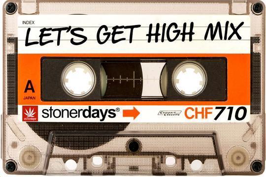 dab accessories Let's Get High Mixed Tape Dab Mat