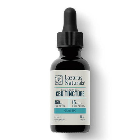 CBD Tinctures Lazarus Naturals - CBD Tincture - Full Spectrum Classic - 450mg-6000mg
