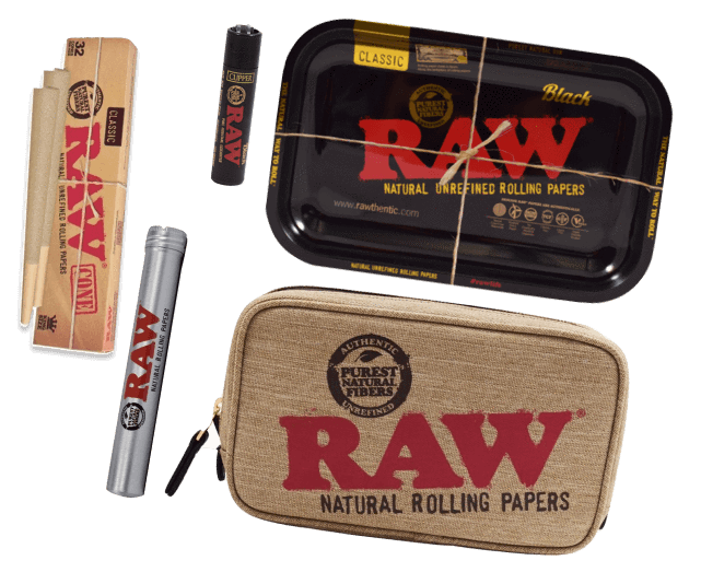Stash box, Tins and containers RAW Lucky 7 Set, the Most Out of Black Collection