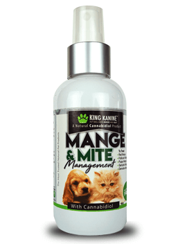 KING KALM™ CBD Mange & Mite Management Spray for Dogs & Cats