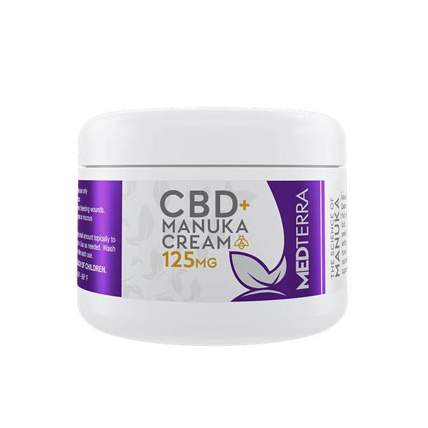 CBD Cream Medterra - CBD Topical - Manuka Cream - 125mg