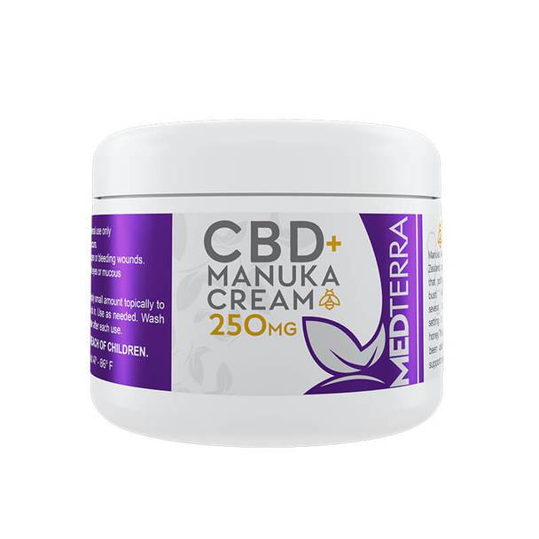 CBD Cream Medterra - CBD Topical - Manuka Cream - 250mg