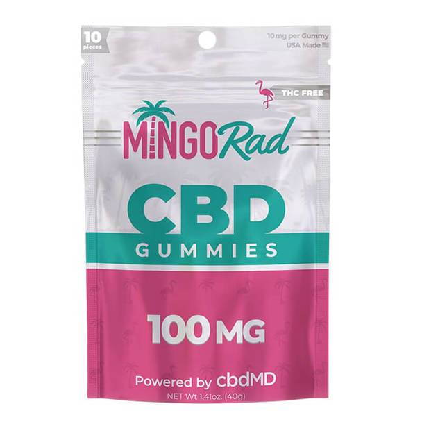 CBD Edibles Mingo Rad - CBD Edible - Broad Spectrum Gummies - 10mg