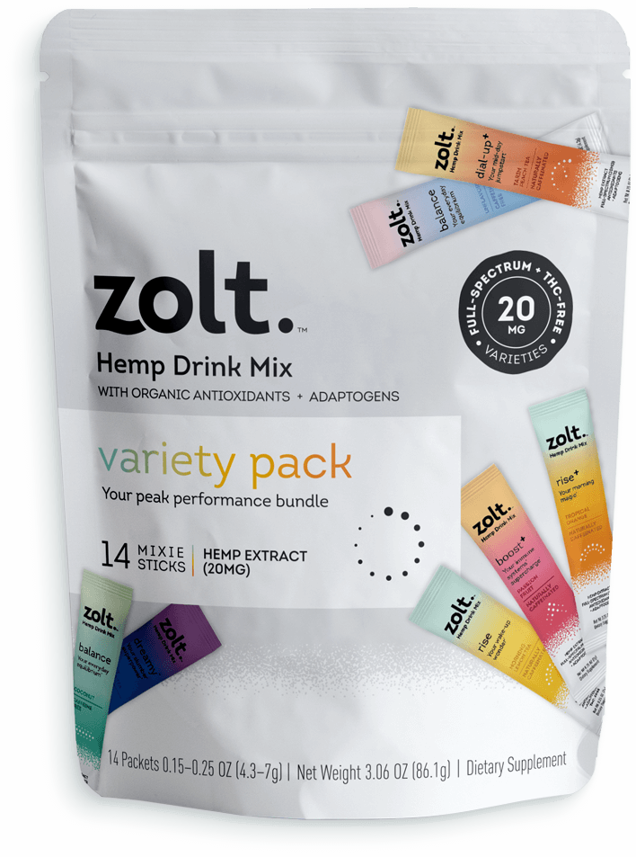 CBD Edibles Zolt variety pack