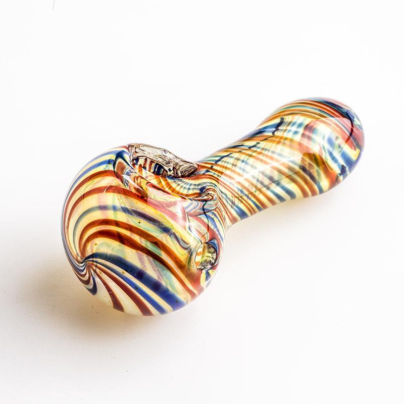 glass pipes Multiple Color Swirl Glass Pipe