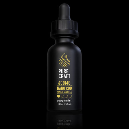 NANO CBD WATER SOLUBLE PEPPERMINT 600MG