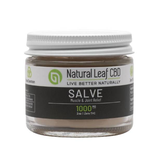 CBD Topical Salve Natural Leaf CBD - CBD Topical Salve - 1000mg