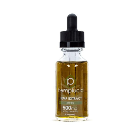 CBD Tinctures Hemplucid - CBD Tincture Oil - MCT - 250mg-2000mg