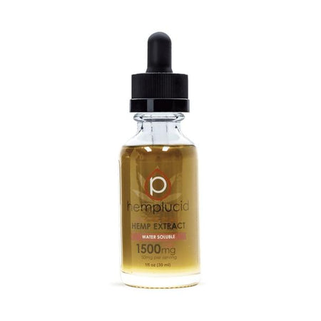 CBD Tinctures Hemplucid - CBD Tincture - Whole Plant Water Soluble - 150mg-1500mg