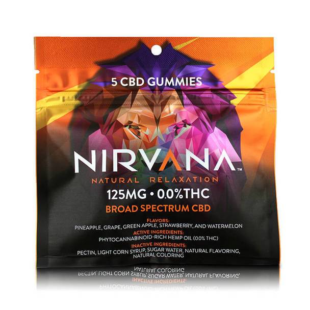CBD Edibles Nirvana - CBD Gummies - 125mg