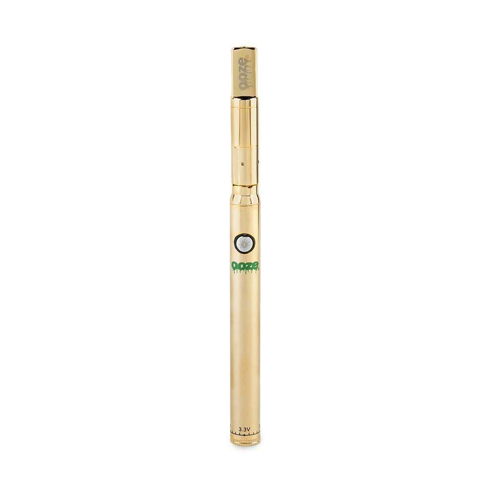 Batteries Ooze Slim Twist PRO Vape Pen w/ USB Smart Charger - Gold