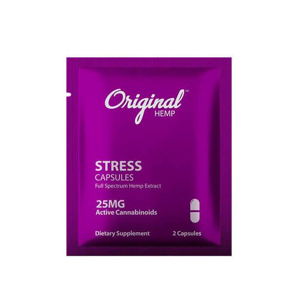 CBD Capsules Original Hemp - CBD Capsule - Stress 2 Pack - 25mg