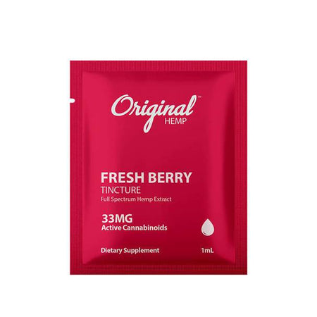 CBD Tinctures Original Hemp - CBD Tincture - Fresh Berry - 33mg