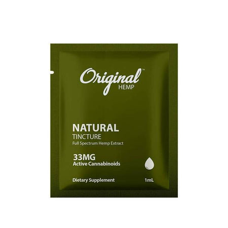 CBD Tinctures Original Hemp - CBD Tincture - Natural - 33mg