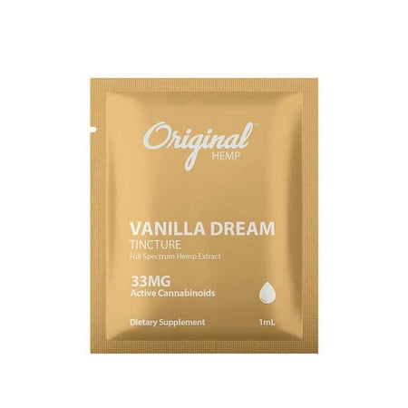 CBD Tinctures Original Hemp - CBD Tincture - Vanilla Dream - 33mg