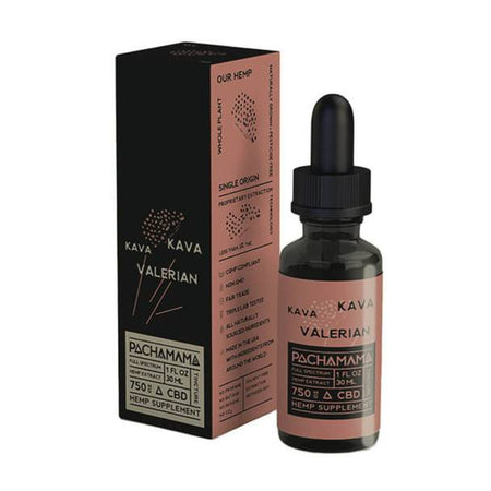 CBD Tinctures Pachamama - CBD Tincture - Kava Kava Valerian - 750mg-1750mg