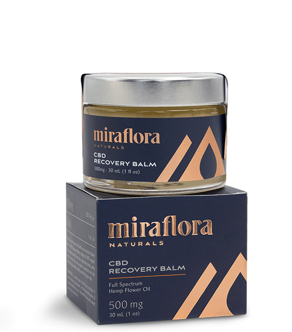 CBD Pain Relief Miraflora - topical cbd recovery balm