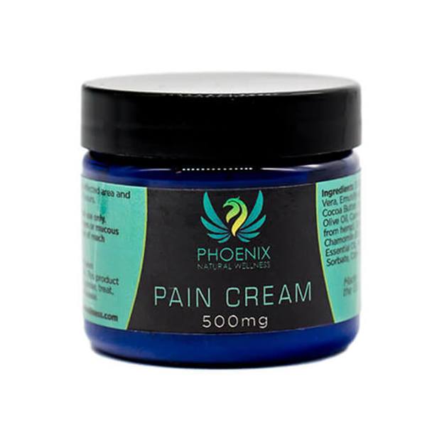 CBD Cream Phoenix Natural Wellness - CBD Topical - Pain Cream - 500mg-1000mg
