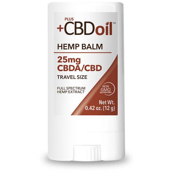 CBD Cream PlusCBD Oil - CBD Topical - Raw Travel Sized Balm Stick - 25mg