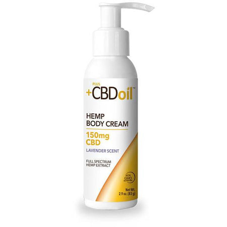 CBD Cream PlusCBD Oil - CBD Topical - Gold Body Cream Lavender - 150mg
