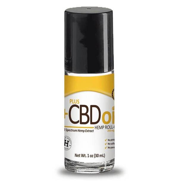 CBD Cream PlusCBD Oil - CBD Topical - Gold Roll On Relief - 200mg