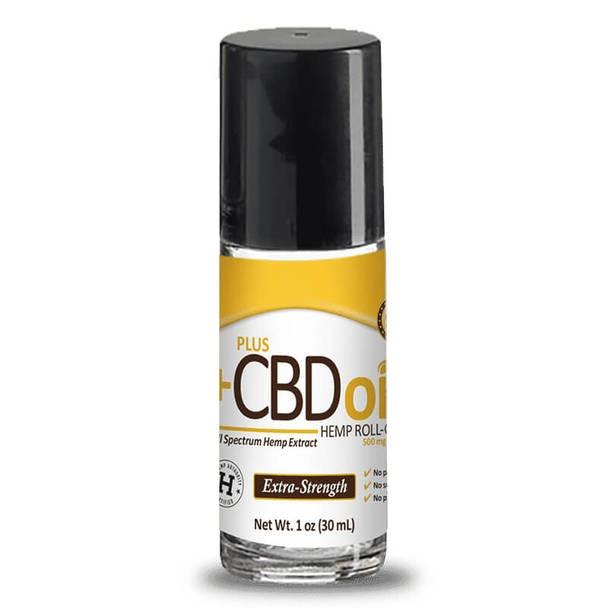 CBD Cream PlusCBD Oil - CBD Topical - Gold Roll On Extra Strength - 500mg