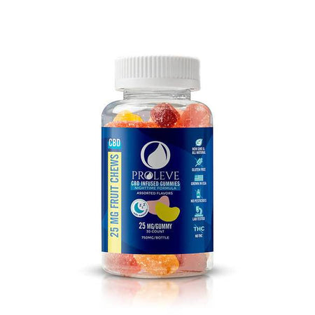 CBD Edibles Proleve - CBD Edible - Gummy Slices PM - 25mg-50mg