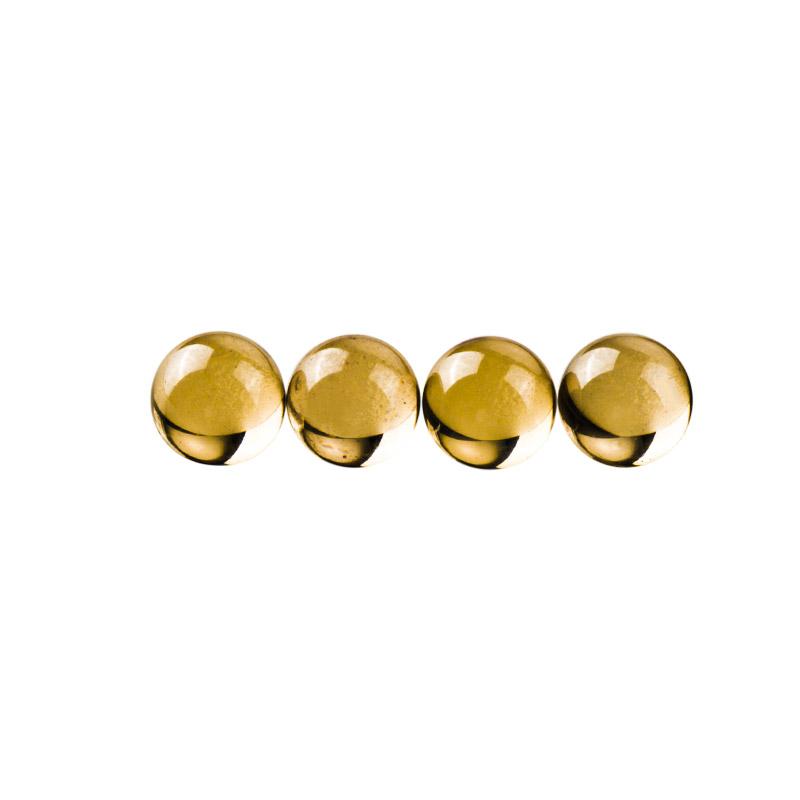dab accessories Terp Balls/Terp Pearls (Light Yellow Pack Of 4)