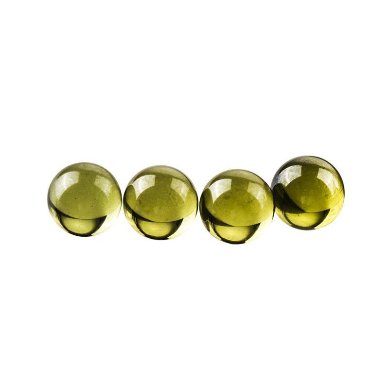 dab accessories Terp Balls/Terp Pearls (Light Green Pack Of 4)