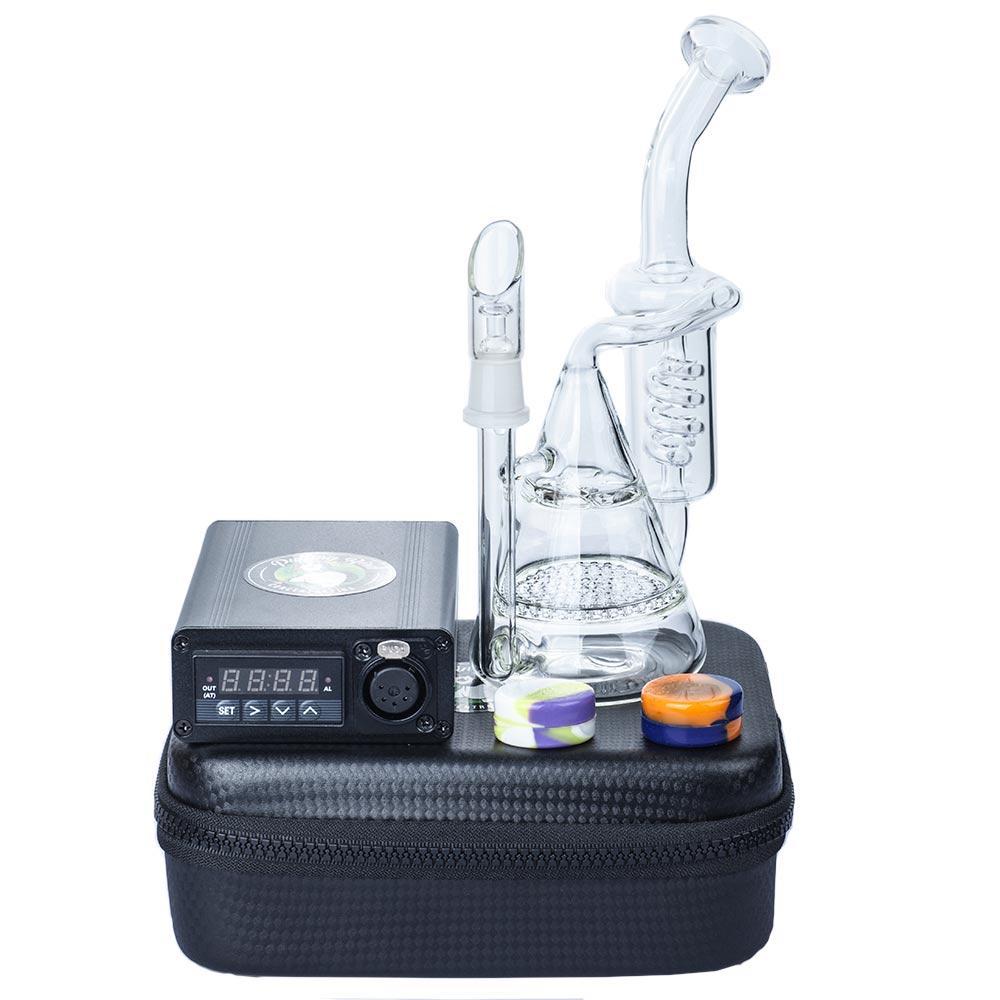 Bongs Heady Recycler Dab Rig Enail Kit Bundle