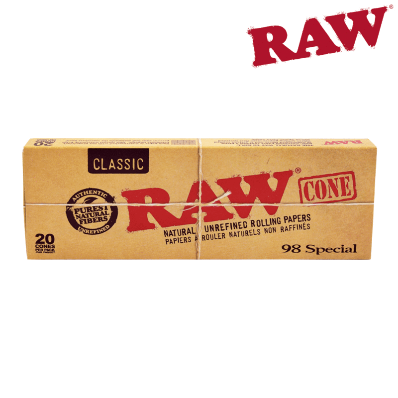 Pre Rolled RAW 98 Special Pre-Rolled Cones With Filter Tips