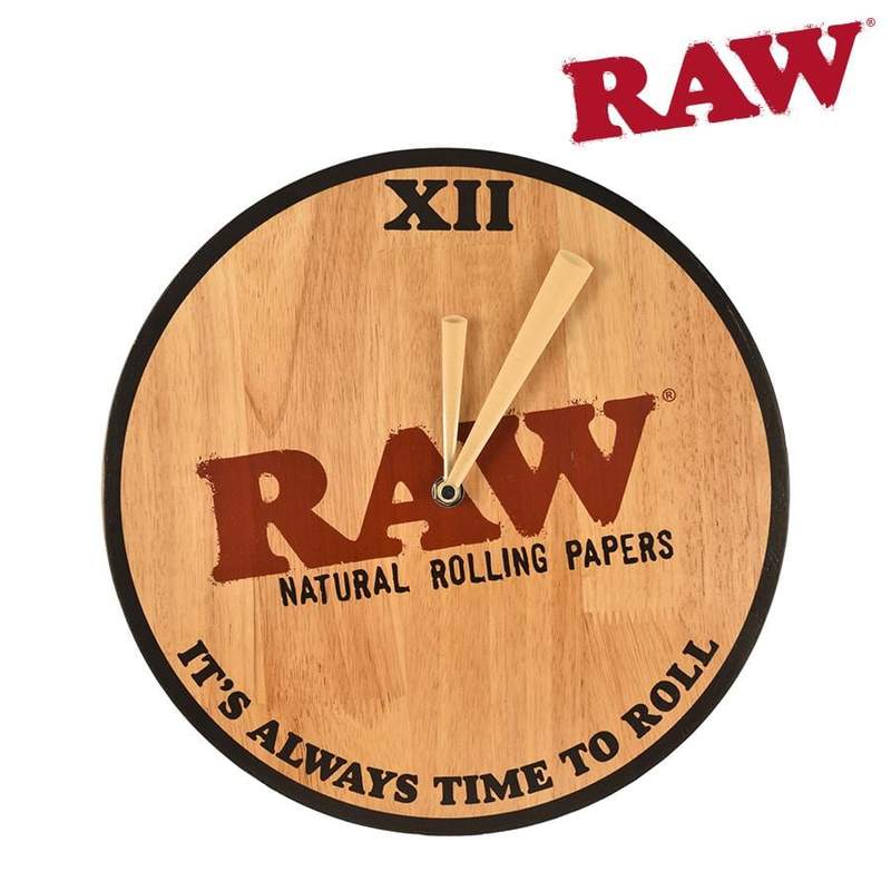 Rolling papers RAW Wooden Clock