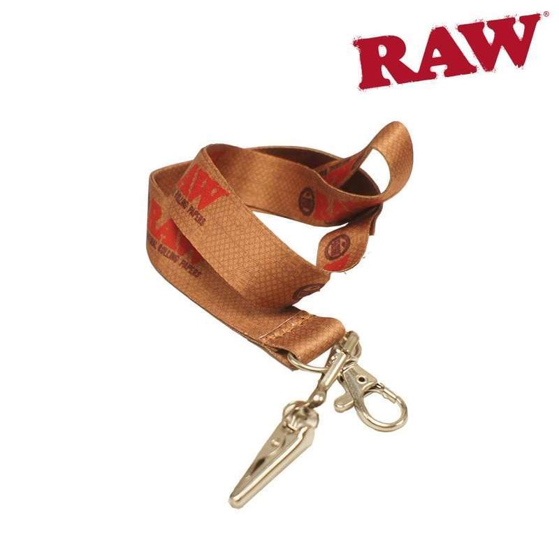 Special offer RAW Smokers Lanyard V.2 With Roach Clip