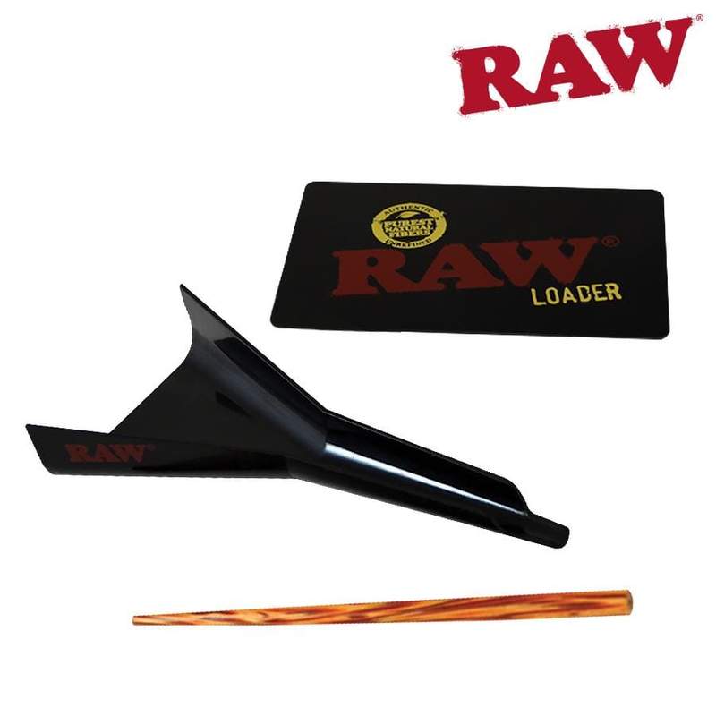 Pre Rolled RAW Cone Loader + Poking Tool + Card King Size