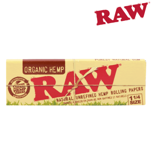 Rolling papers RAW Organic Hemp 1 1/4