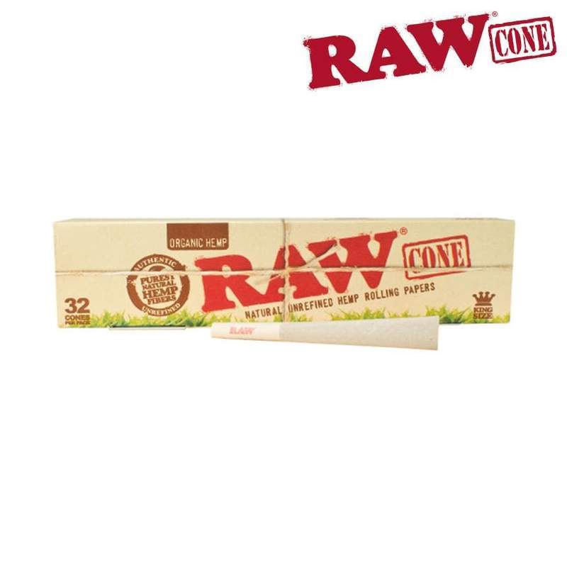 Special offer RAW Organic Pre-rolled Cone King Size 32 Cones