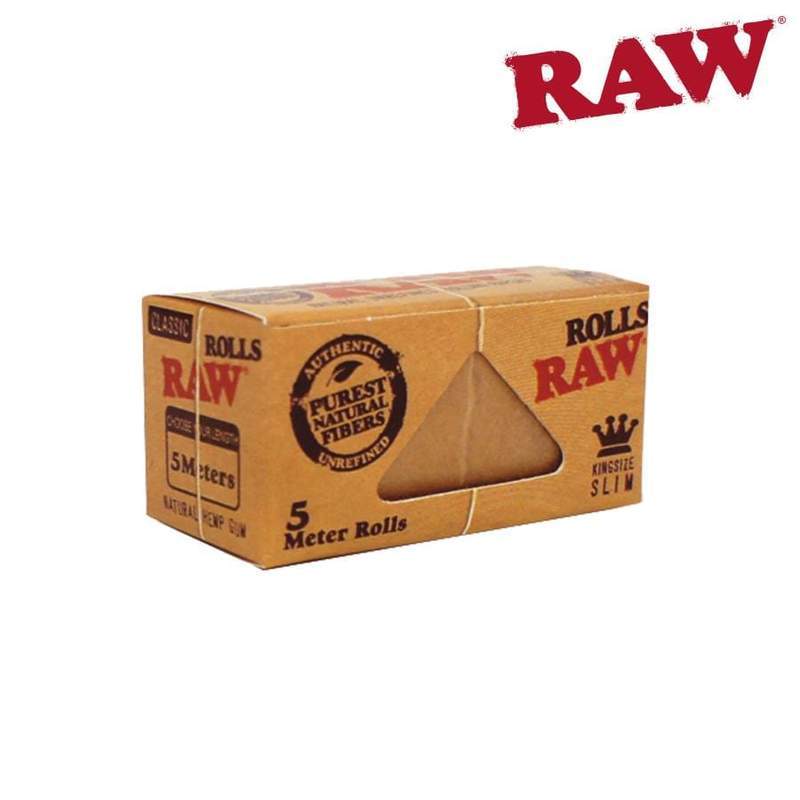 Rolling papers RAW Natural Rolling Paper, Rolls King Size, 3 Meter Roll