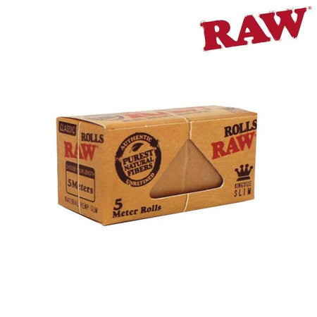 Rolling papers RAW Natural Rolling Paper, Rolls King Size, 3 Meter Roll
