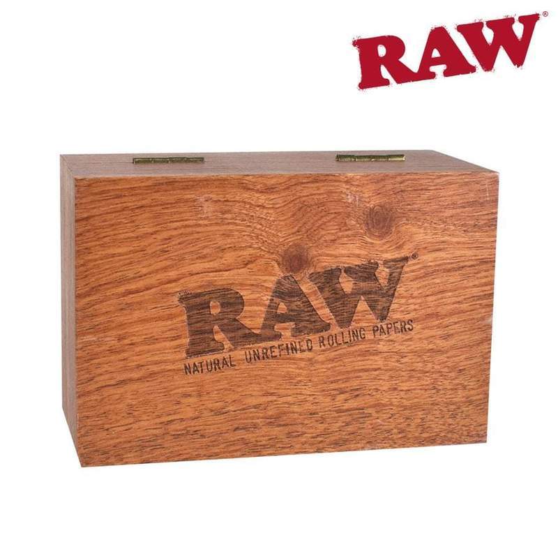 Stash box, Tins and containers RAW Rosewood Wood Deluxe Smokers Box