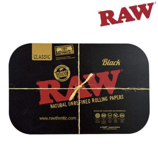 Rolling papers RAW Black Rolling Tray Cover