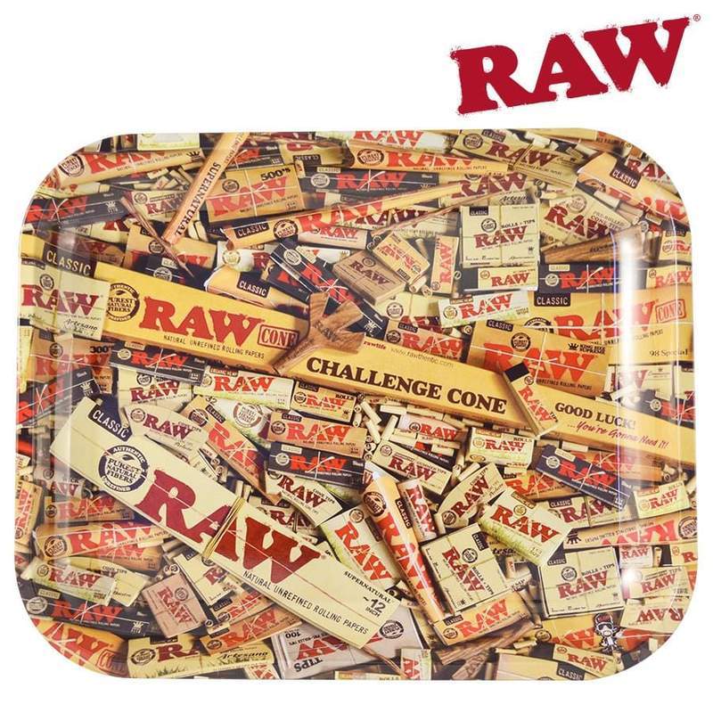 Special offer RAW Metal Rolling Tray, Miz Tray