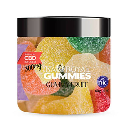 CBD Edibles RA Royal CBD - CBD Edible - Gummy Fruit Gummies - 300mg-1200mg