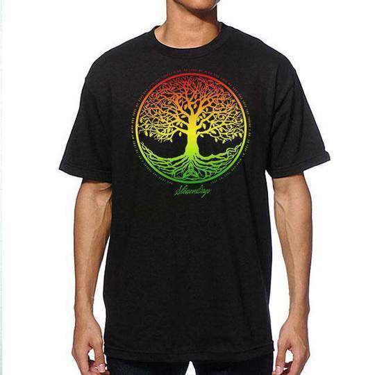t-shirts MEN'S RASTA TREE OF LIFE TEE