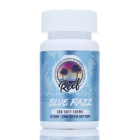 CBD Edibles Reef - CBD Edible - Blue Razz Gummies - 25mg