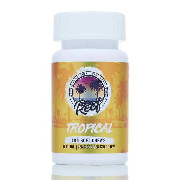 CBD Edibles Reef - CBD Edible - Tropical Gummies - 25mg