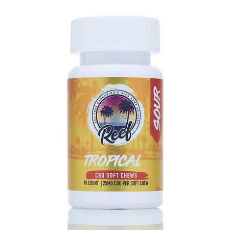 CBD Edibles Reef - CBD Edible - Tropical Sour Gummies - 25mg