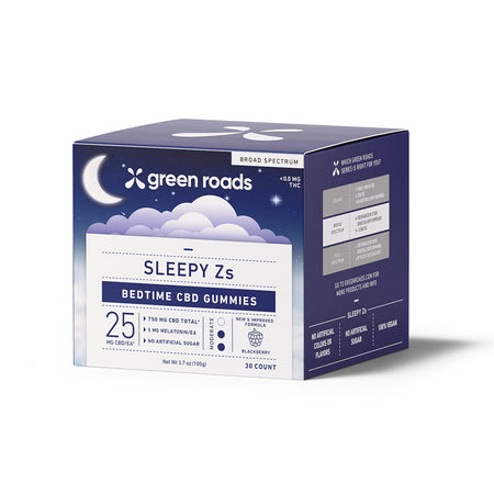 SLEEPY ZS CBD GUMMIES (30CT) - 750MG