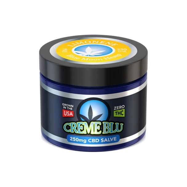 CBD Cream Blue Moon Hemp - CBD Topical - Limonene Salve - 2oz