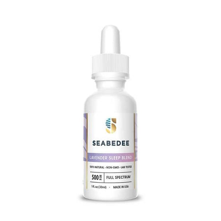 CBD Tinctures Seabedee - CBD Tincture - Lavender Sleep Blend - 500mg